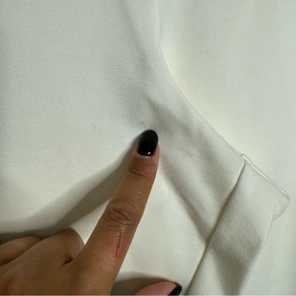 NWOT Susan Graver Regular Ponte Straight Leg Pull-On Pants White Size X-Large - Image 8