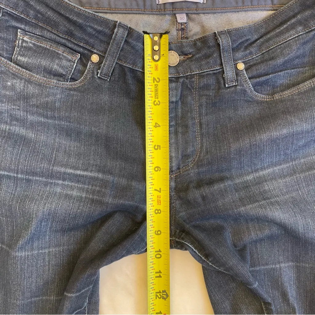 Paige Denim‎ Women’s Jeans Size 30 Dark Wash Skinny Stretch Mid Rise Classic Fit - Image 10