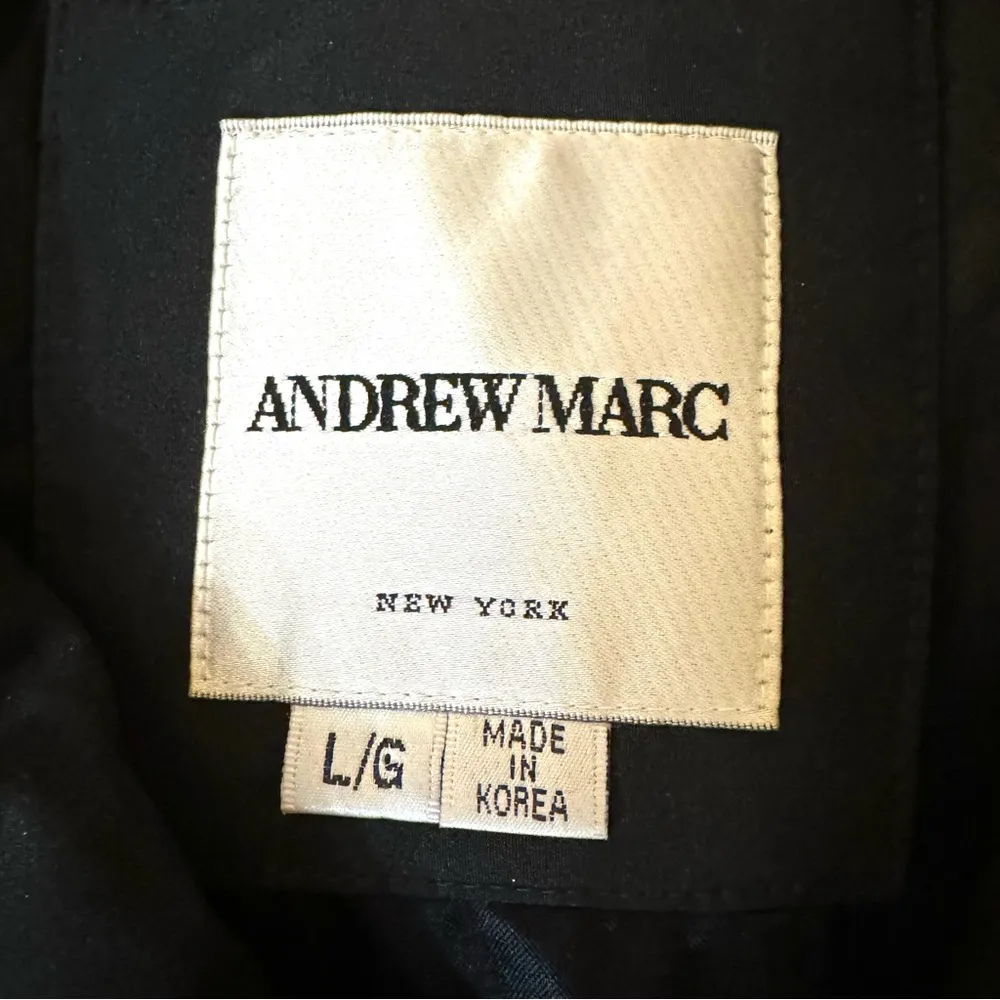 ANDREW MARC swing style peacoat, size large - Image 9