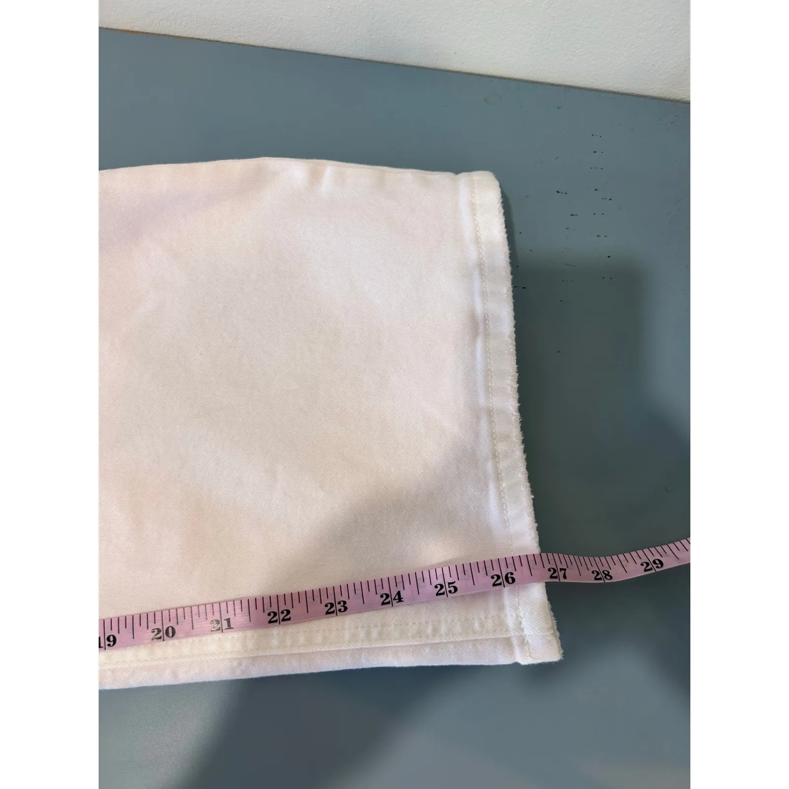 Vervet Blue womens jeans size 32 pale pink wide leg - Image 9