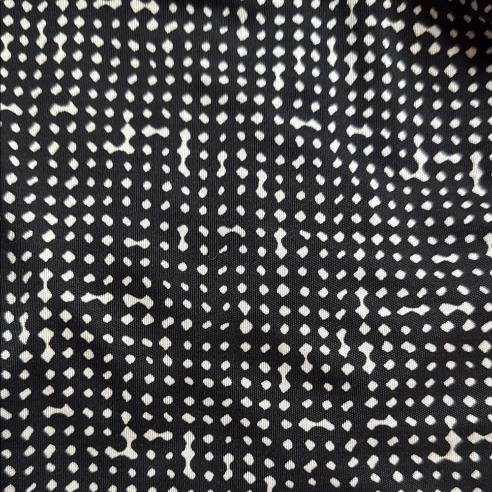Tory Burch Black and White Patterned Dress 100%silk  NWOT - Image 8