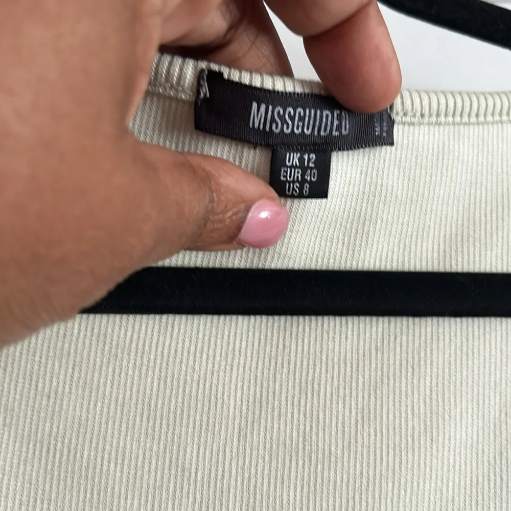 Misguided Seagreen Ribbed Maxi Dress - Image 4