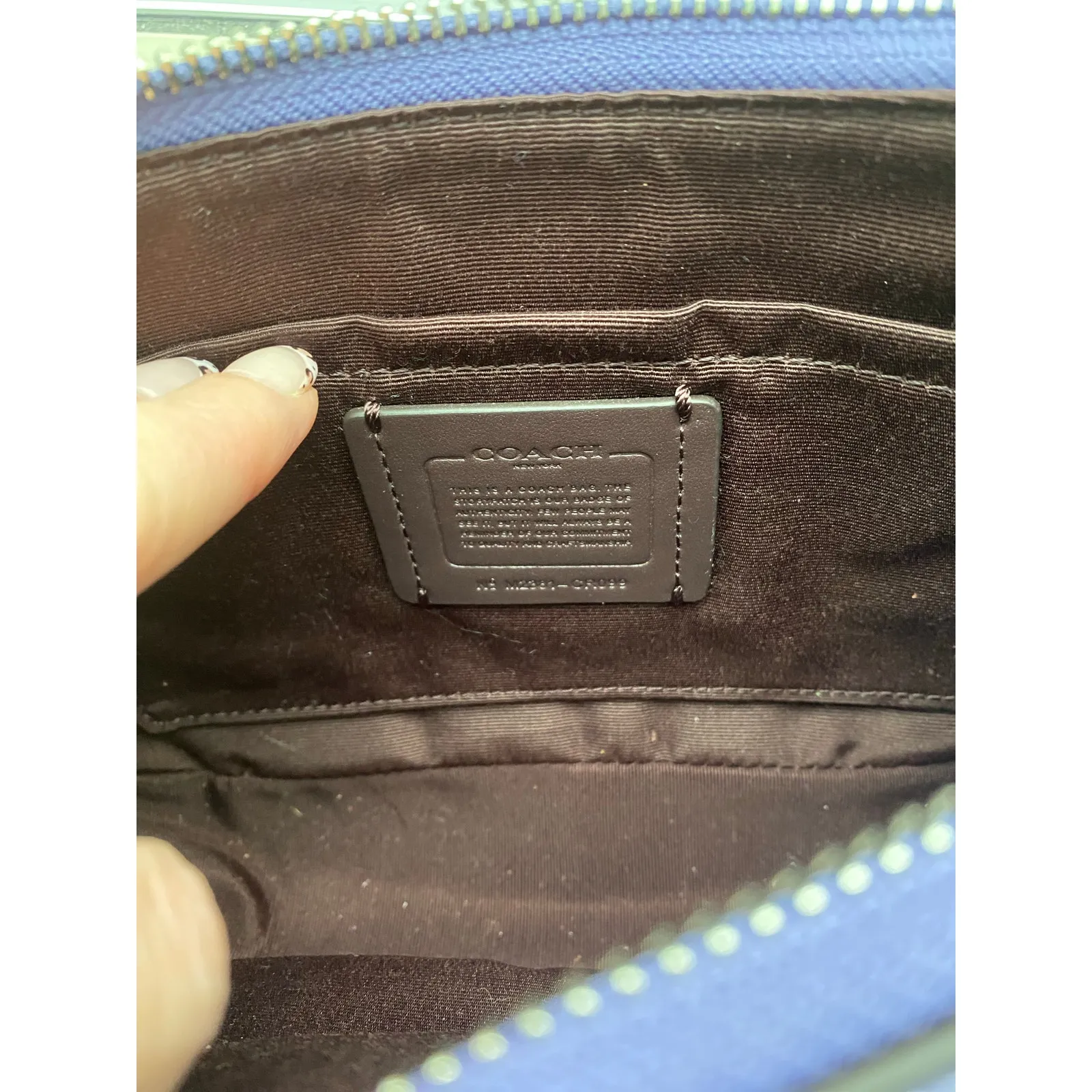 Coach 90’s Y2K Teri Shoulder Bag, Light Violet - Image 4