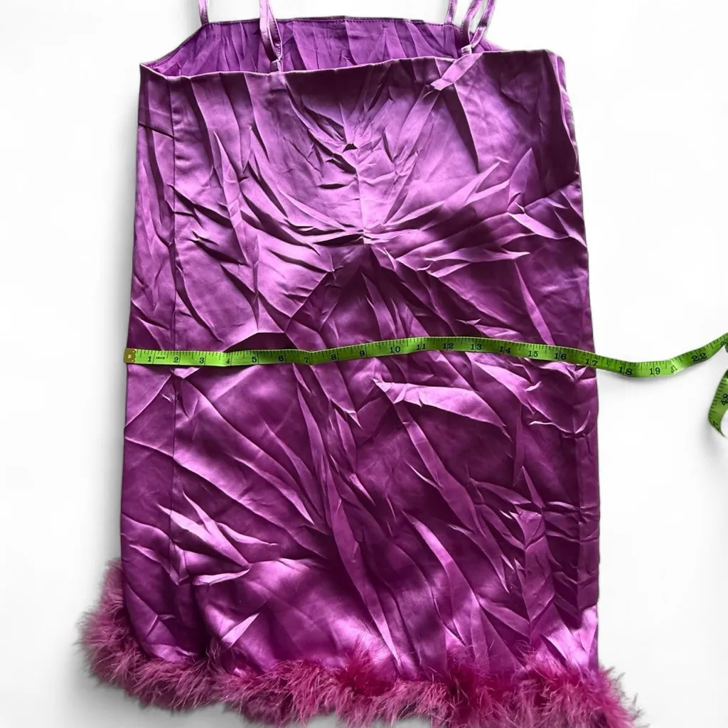 Le Lis Feather Slipdress - Image 4