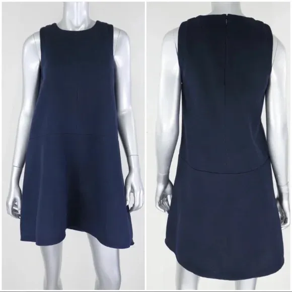 Madewell Anytime Navy Scuba Dress - Image 10