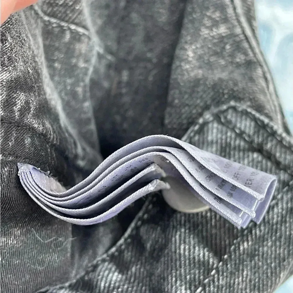 Carhartt Work In Progress acid Black Bib Double Knee Overalls large - Image 15