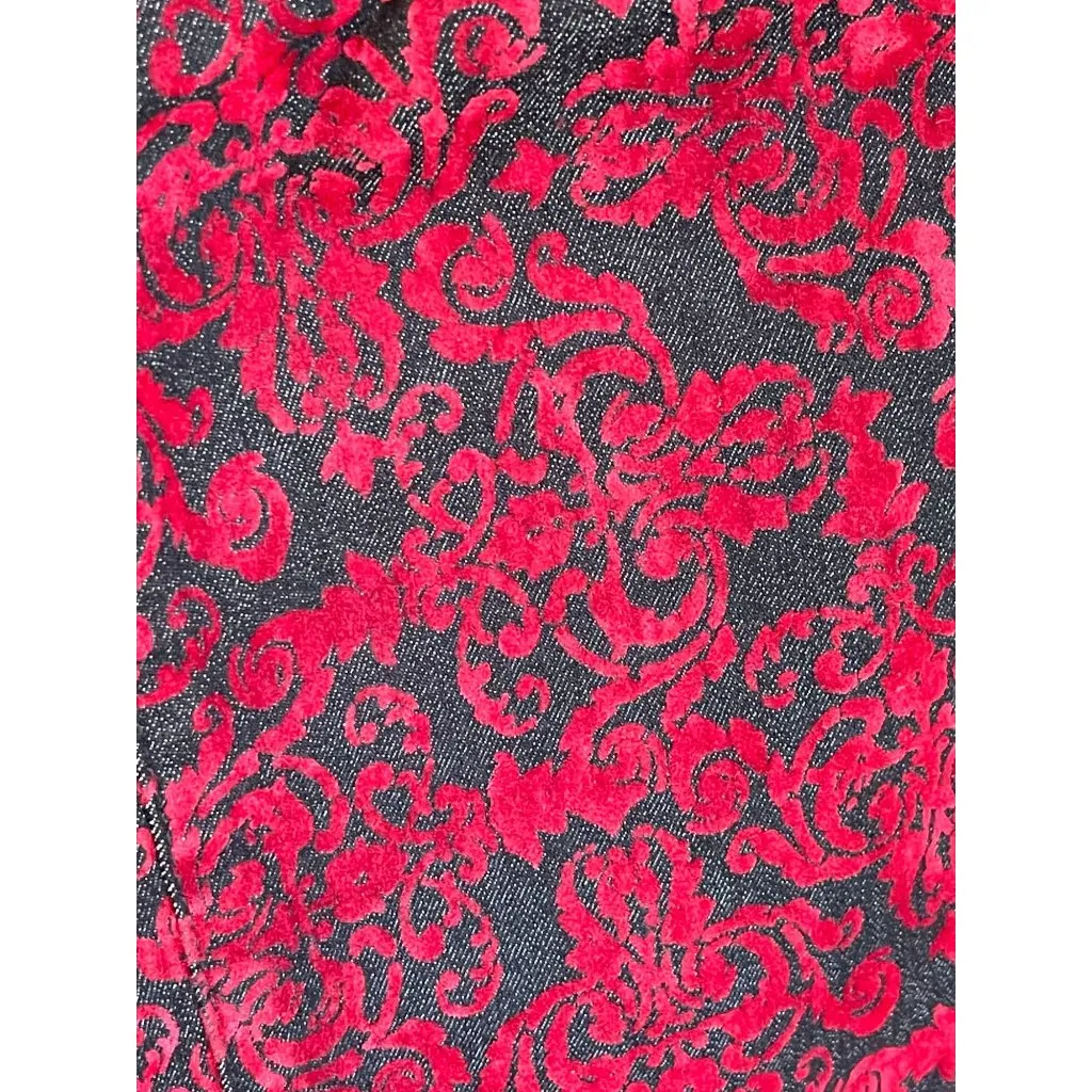 Buffalo David Bitton Stretch Skinny Deluxe Velvet Denim Jeans Size 27 - Image 5