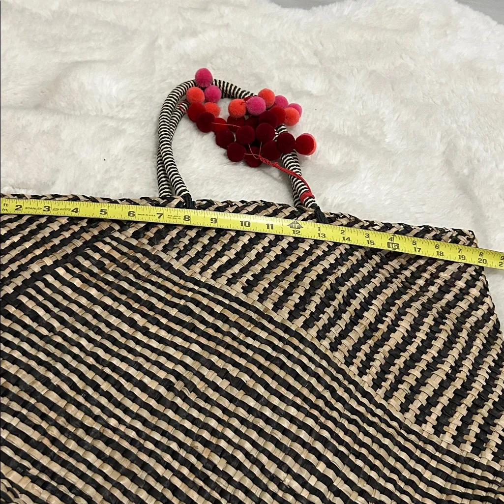 INC Stella Woven Beach Tote - Image 8