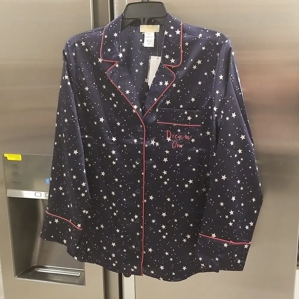 💕L*SPACE💕 Luna Pajama Set ~ Starry Night Star Print Small S NWT - Image 9