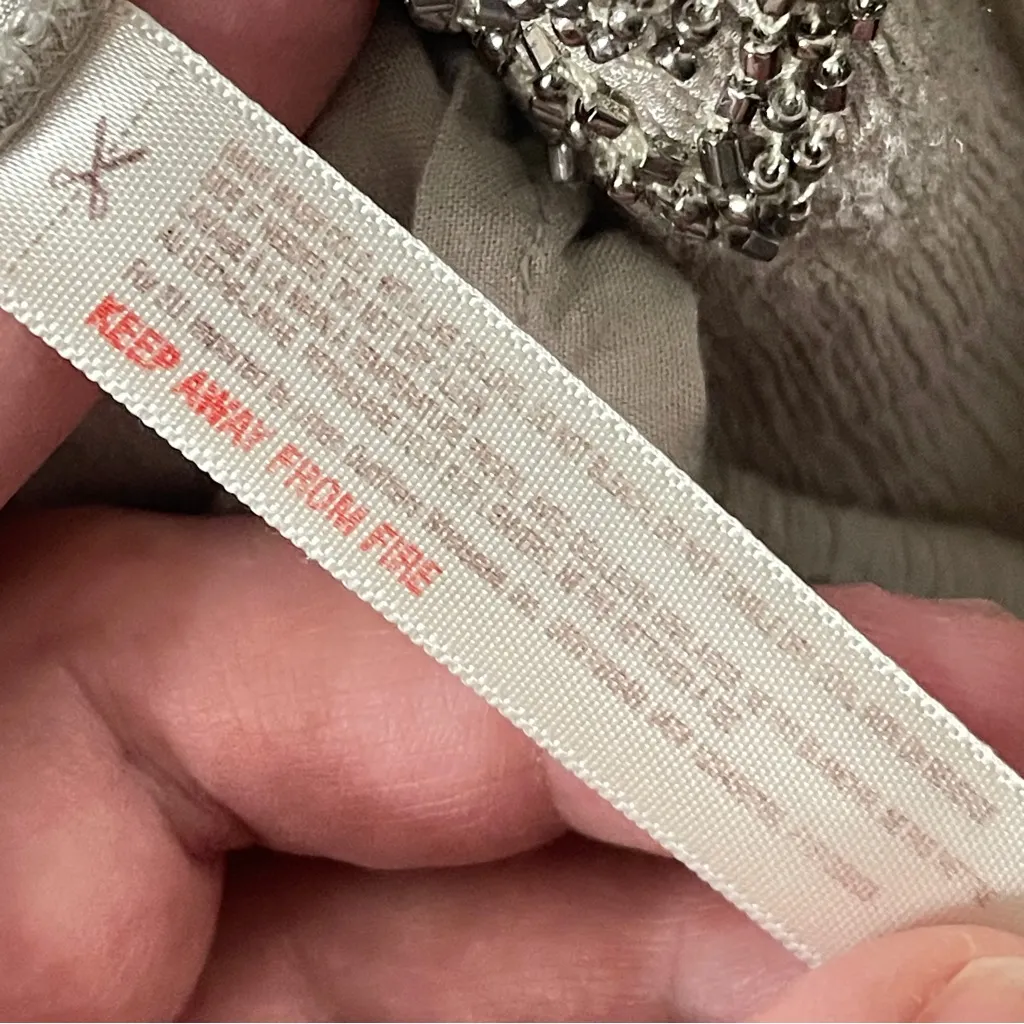 FREE PEOPLE Delilah Beaded Mini Dress $168, Medium - Image 13