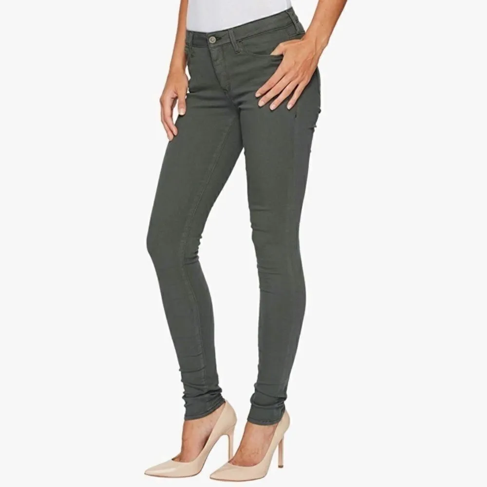 MAVI Women’s Adriana Urban Green Twill Green Size 27 - Image 2