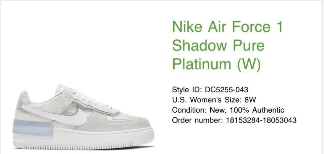 Nike AIR FORCE 1 SHADOW - Image 6