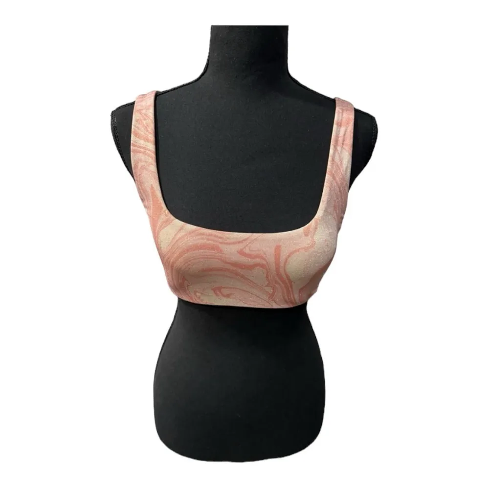 L*Space Bikini Swimsuit Lizzie Top in All Swirled Up Size Medium - Image 9