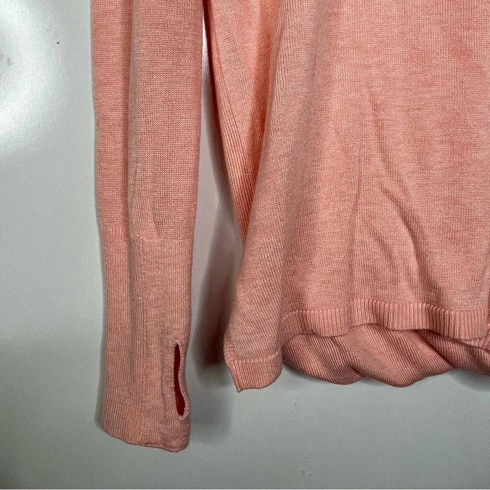 Lululemon Bring It Backbend Sweater Heathered Minty Pink - Image 9