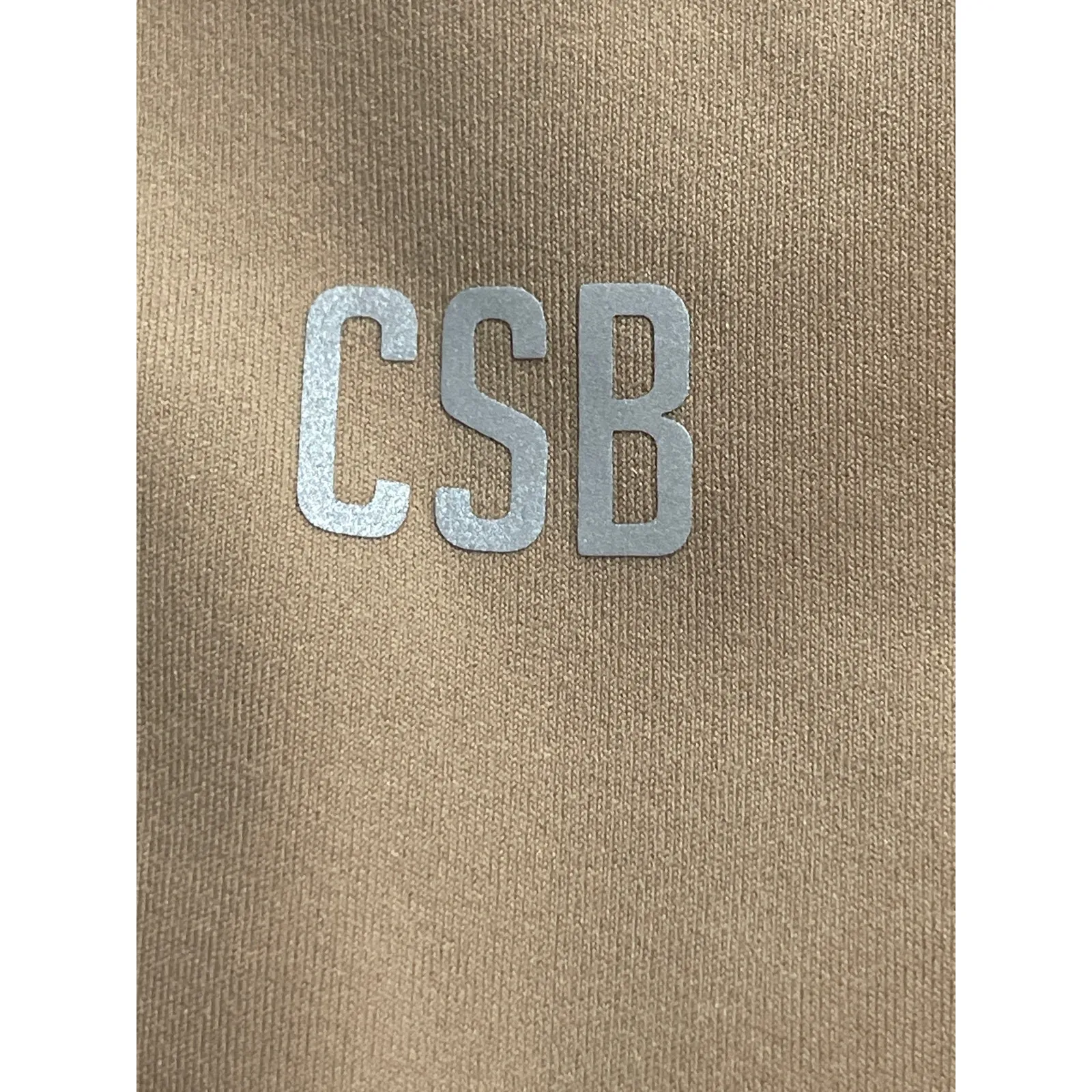 CSB x IM Women's Tan Cinch Yoga Workout Running Athletic Leggings Pants Size S - Image 6