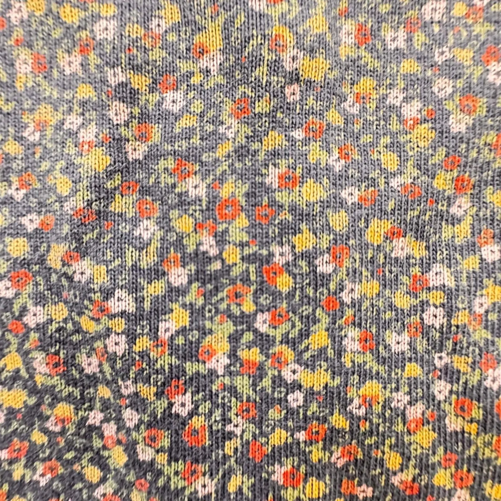 Y2K‎ Eddie Bauer Women's Small Floral Print Long Sleeve Cotton Casual Top Shirt - Image 5