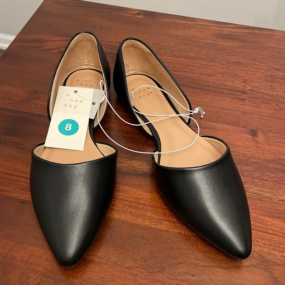 A New Day flat woman’s Black Julie Ae126 show new size  8 - Image 6