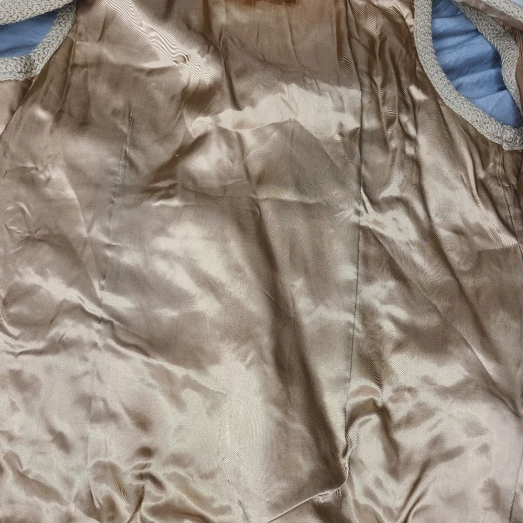 Vintage‎ Rabbit Fur Vest Tan Size undefined - Image 7