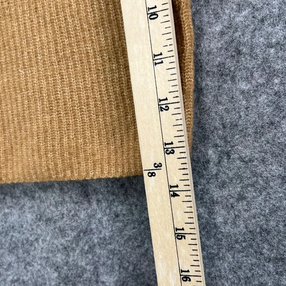 Everlane Cozy Stretch Tank M Camel Tan Wool Yak Tank Square Neck Minimalist NEW - Image 7