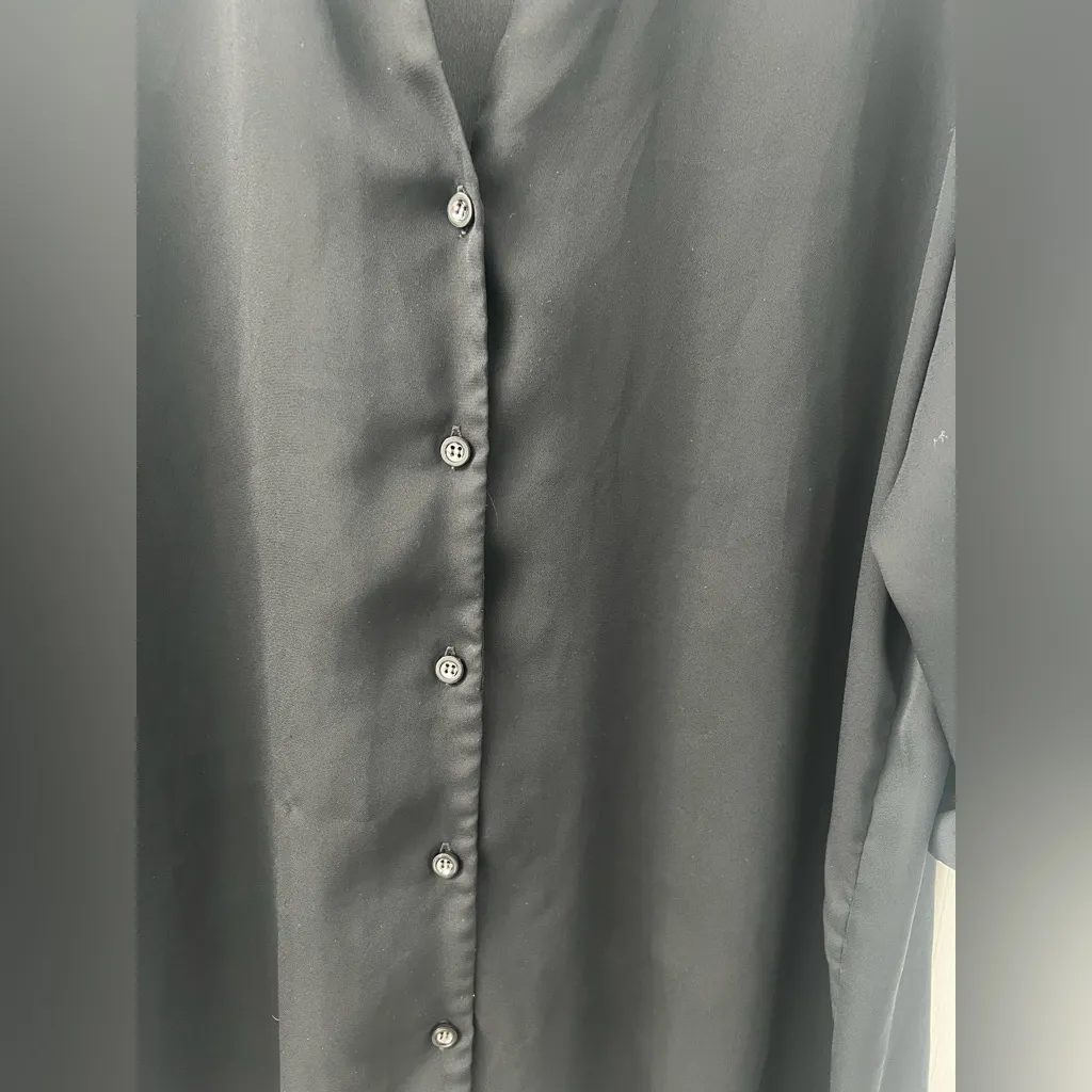 Silvia Tcherassi Black Sheer Tunic Dress Size undefined - Image 4