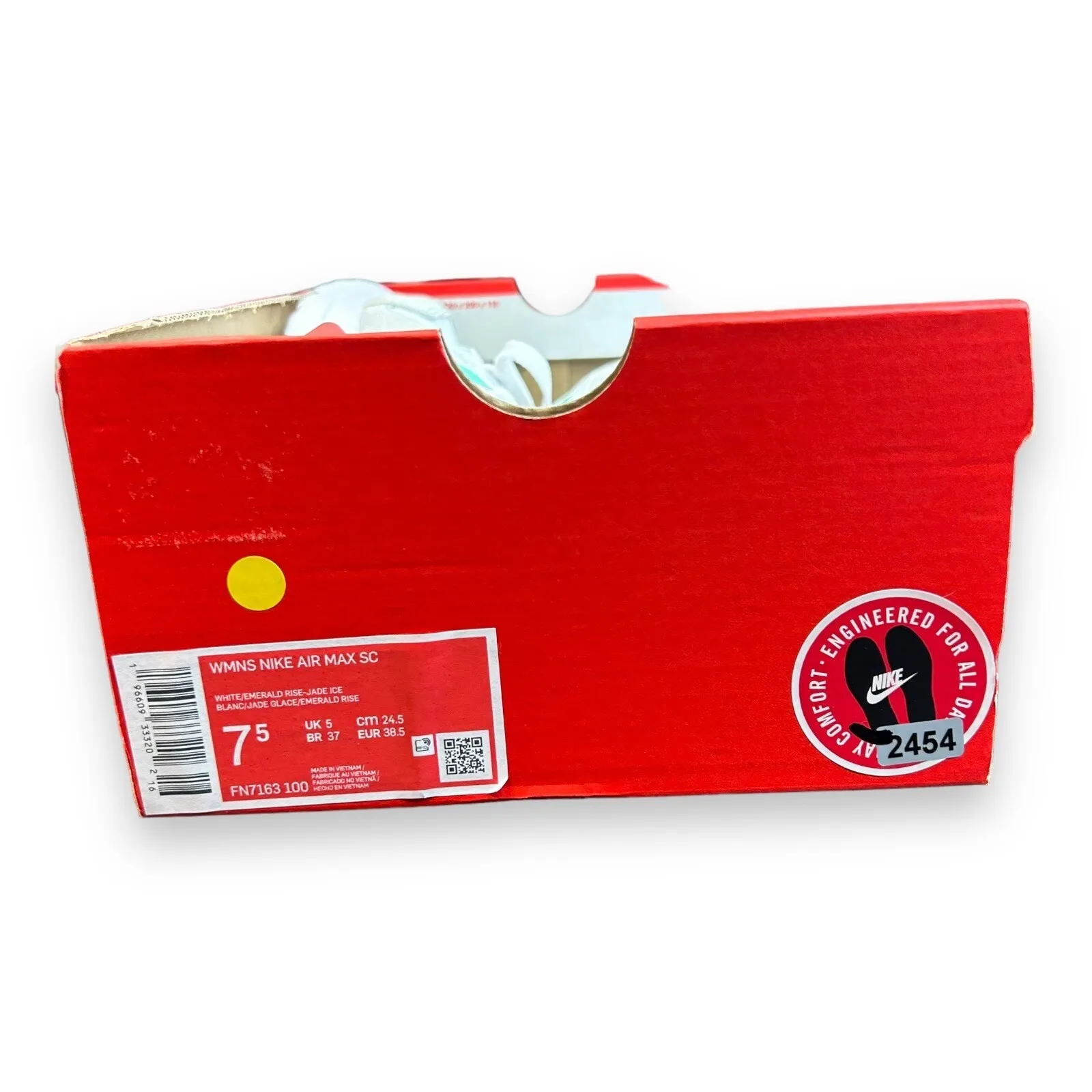 Nike Air Max SC Lifestyle Sneaker Shoes White FN7163-100 US Women's Size 7.5 - Image 9