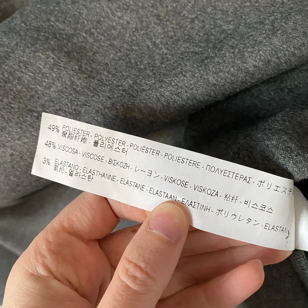 Zara Woman Gray Short Sleeve Mini Dress | S - Image 6