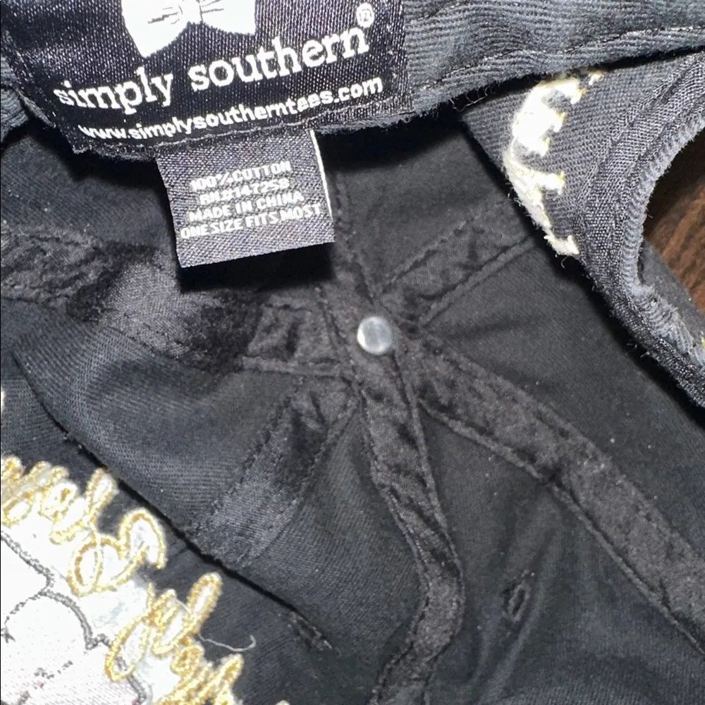 Simply Southern Black Cap simply blessed pink elephant graphic - Image 4