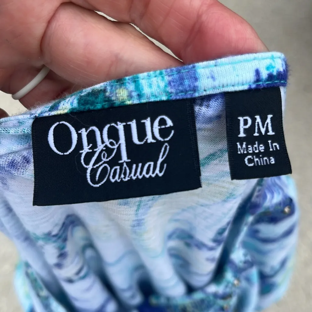 Mod Colorful Onque Casual Knit Batwing Top Purple Size undefined - Image 9