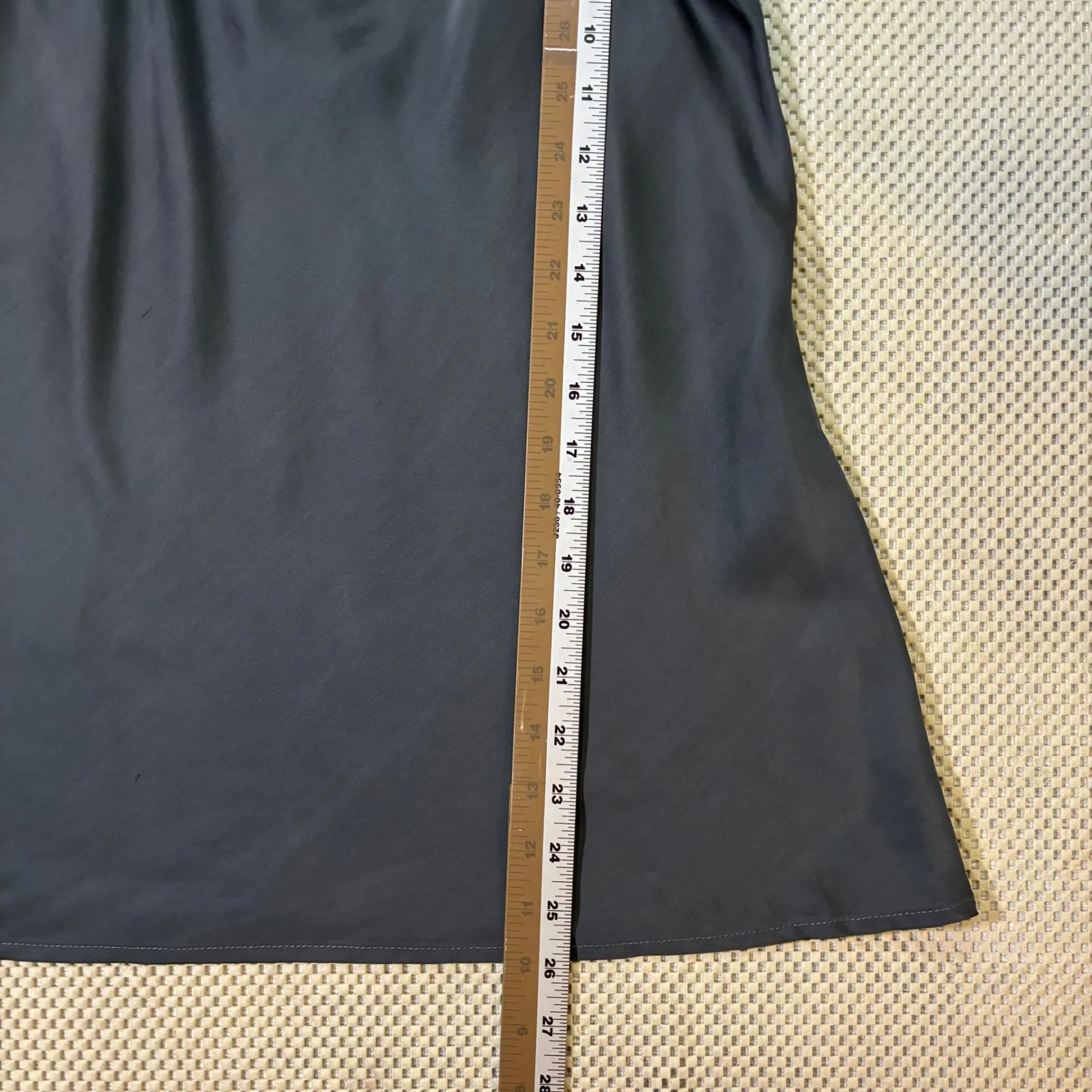 Theory Gray Viscose Tank Top Camisole Blouse Women's Medium Made USA - Image 8