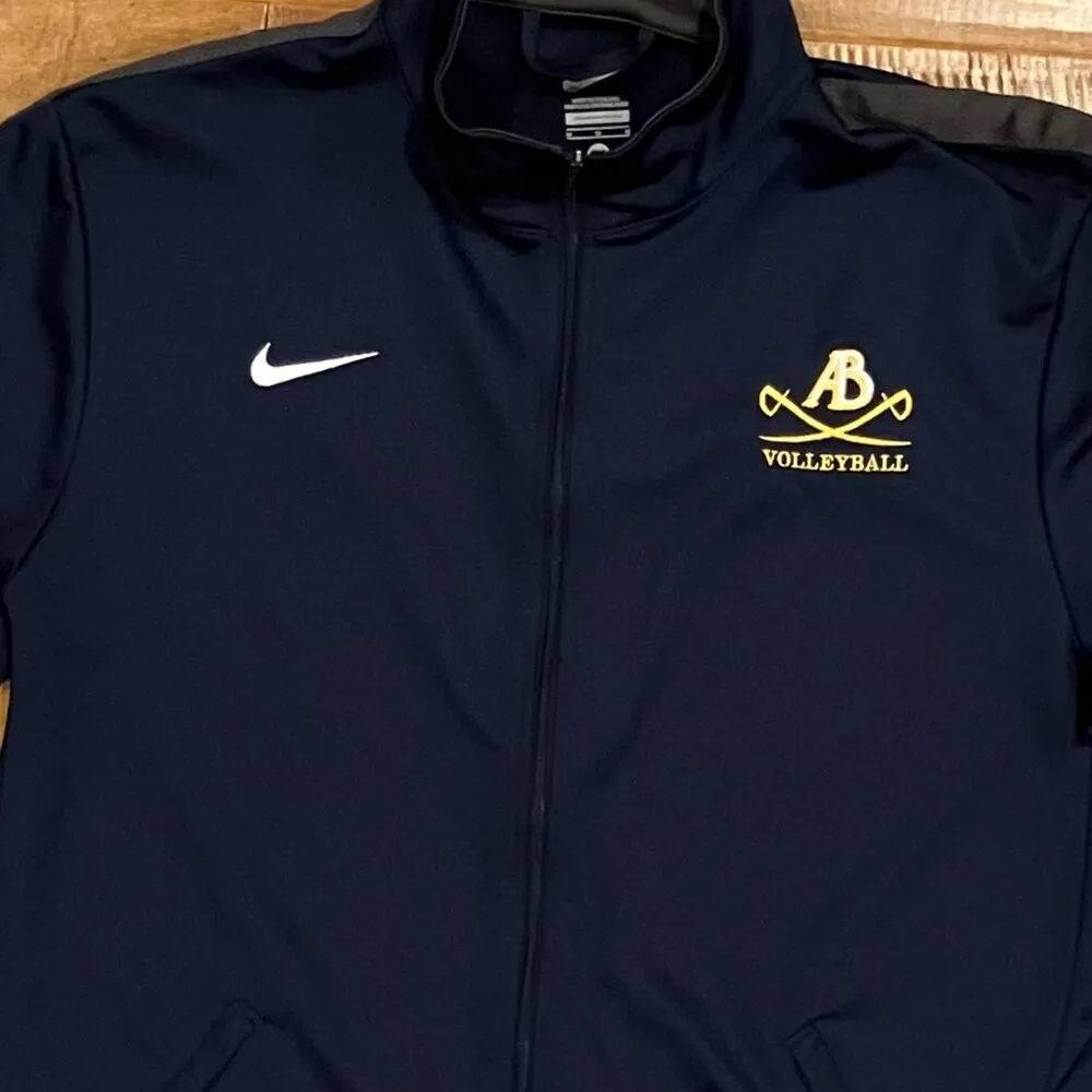 Alderson Broaddus University Nike Volleyball Warm-Up Jacket, Medium - Image 2