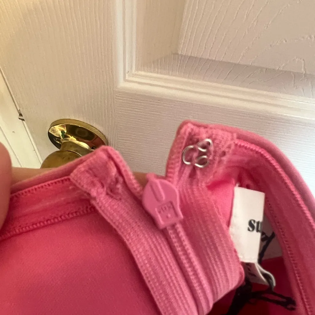 superdown ryleigh strapless maxi dress in pink - Image 9