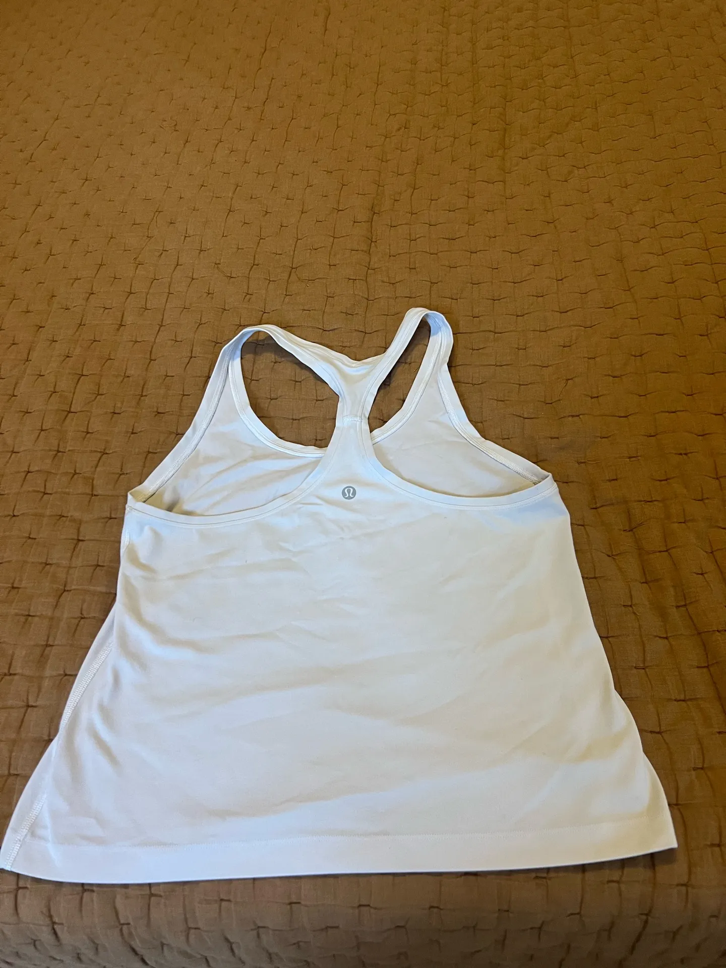 White Lululemon Tank Top Racerback - Image 2