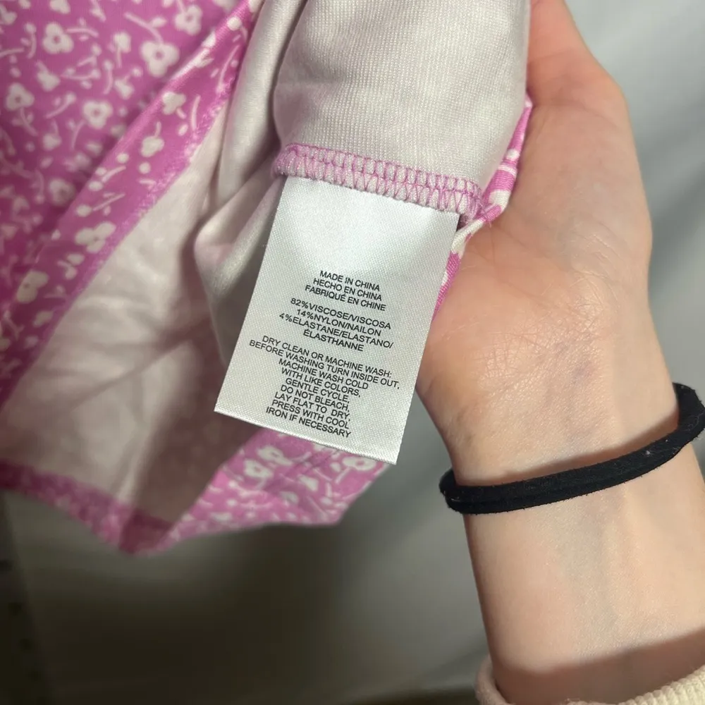 Jones New York Womens Plus Floral Print Crewneck Pullover Top - Image 7