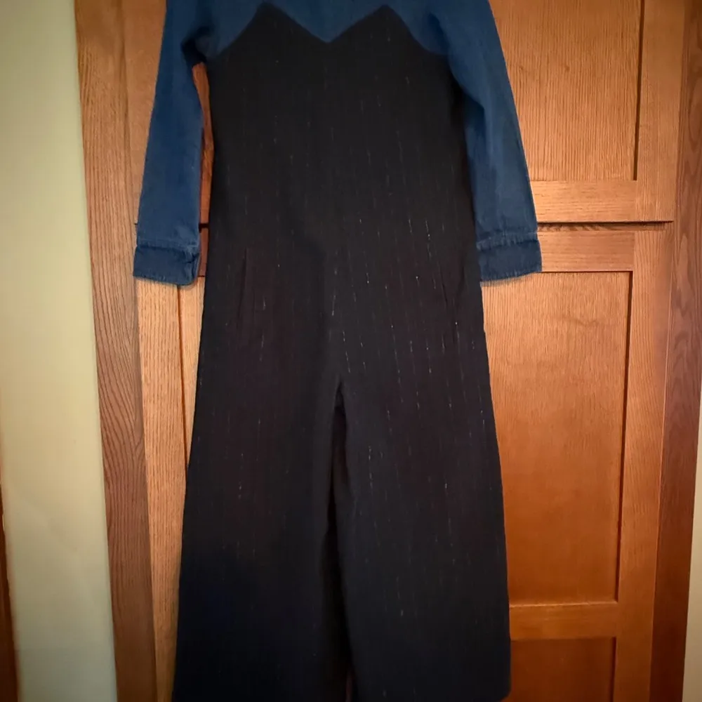 Vintage denim jumpsuit Black - Image 2