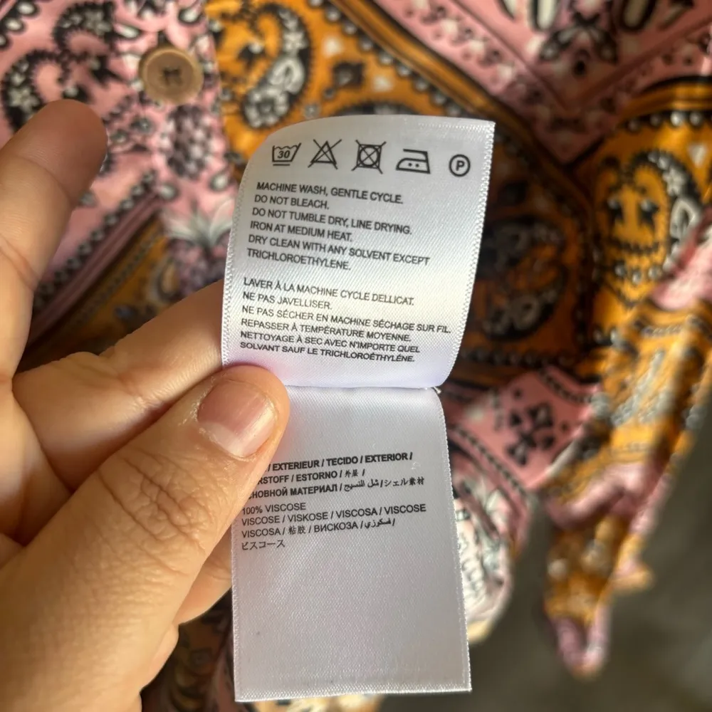 Farm Rio Anthropologie Classic Button Down Shirt - Image 11