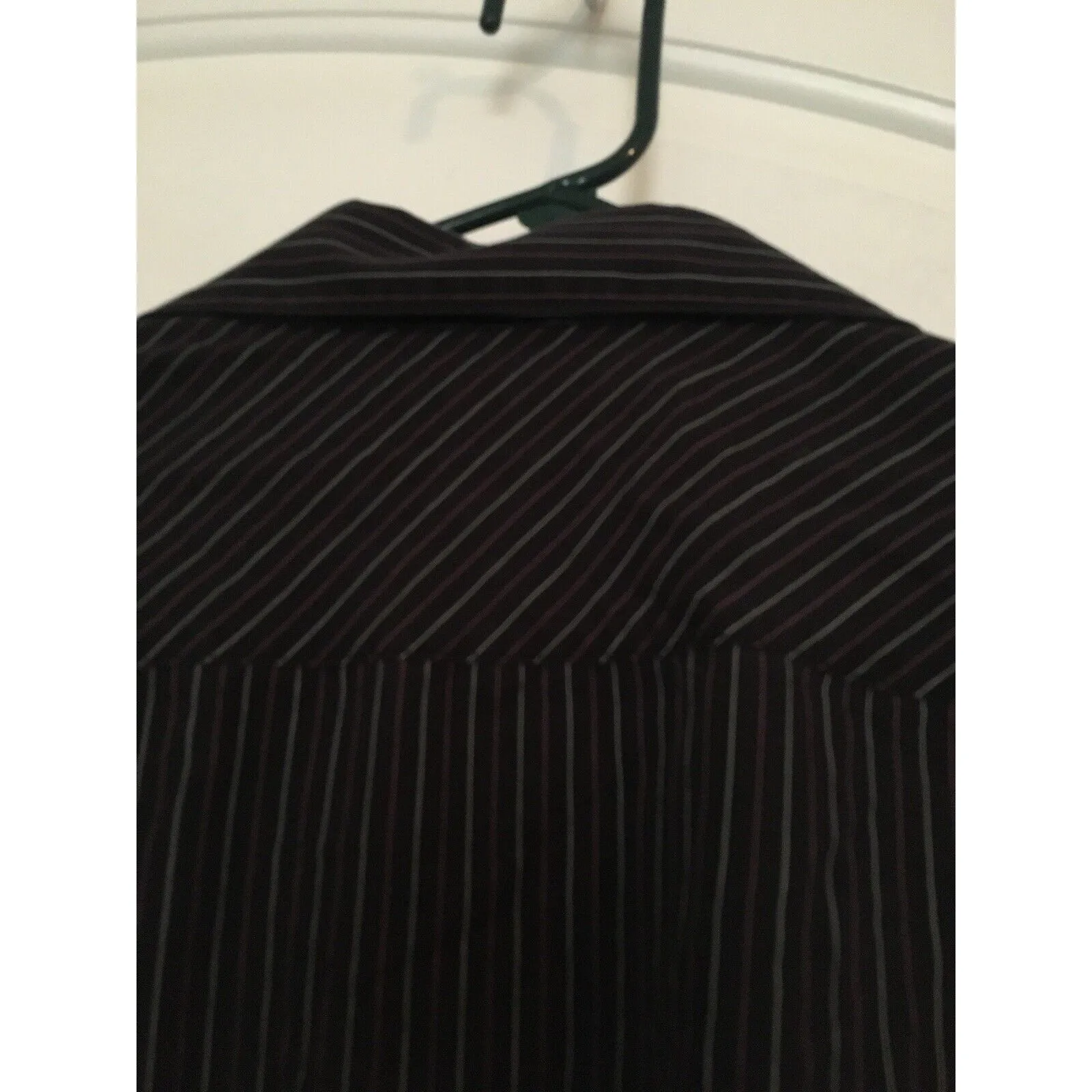 AP. 9 Modern Fit Adult Button-Up Striped Long Sleeve Shirt Size XXL - Image 9