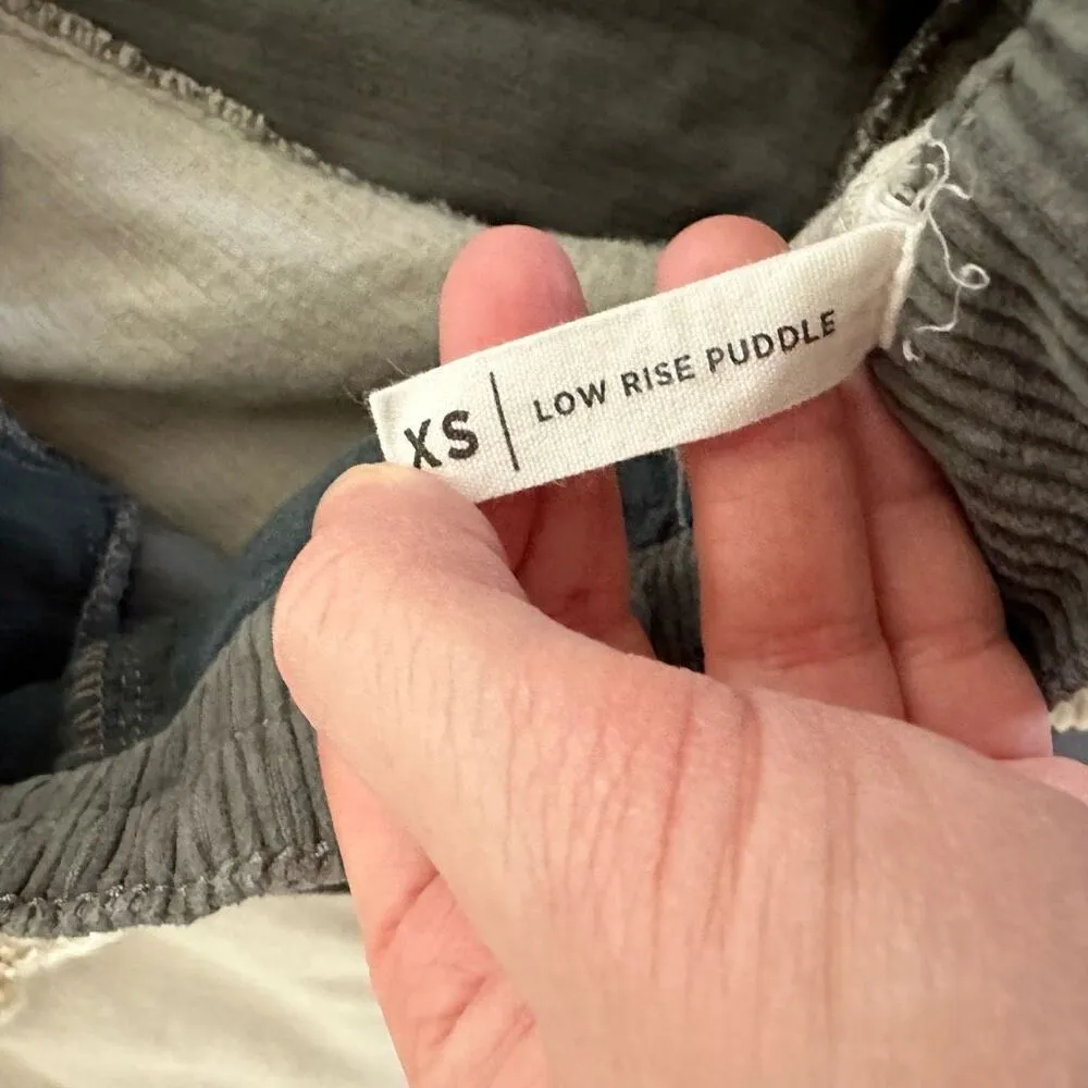 Pacsun Women’s Extra Small Patchwork Low Rise Puddle Pants - Image 7