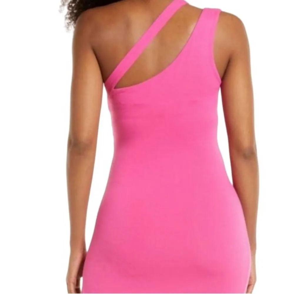 Naked Wardrobe One Shoulder Cut Out Mini Dress Size XL - Image 3