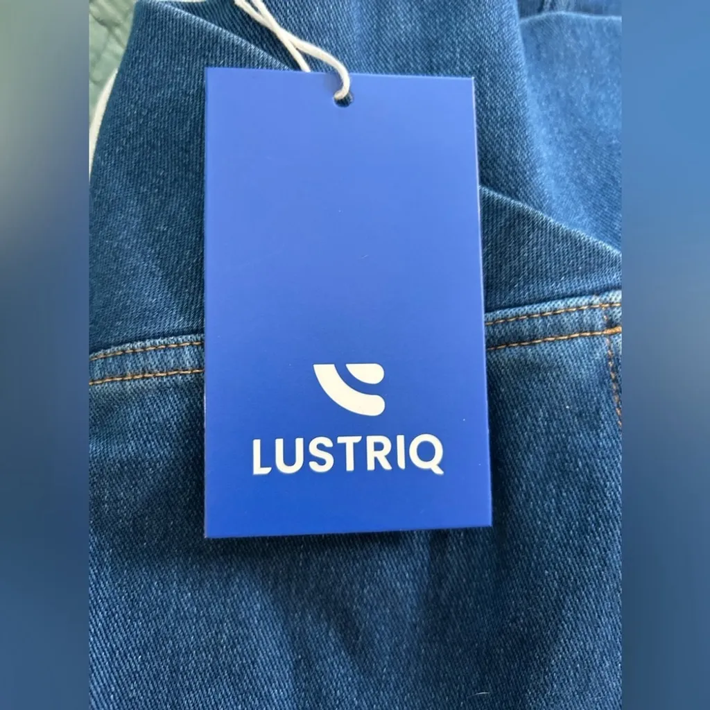 NEW Y2K Bell Bottom Jeans Stretchy Jeans Flare Leggings Jeggings M 28/29” Blue - Image 7