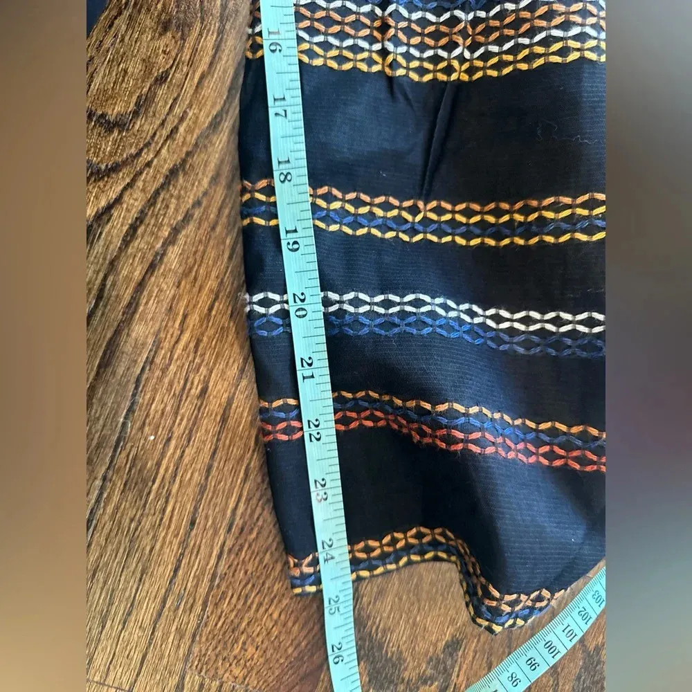 Anthropologie Hutch Uli Contrast-Stitch Jumpsuit Size XS Fall Colors 1531 - Image 13