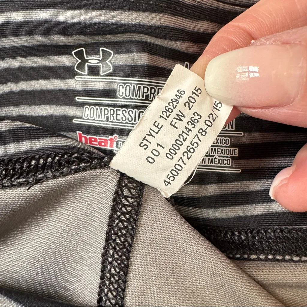 Under Armour HeatGear Compression Capri Leggings - Image 4