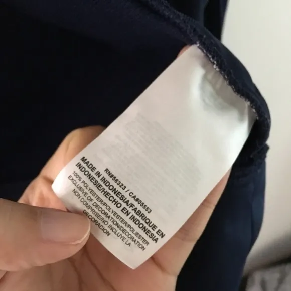 Nike Women's Overtime Navy Blue Athletic Jacket Full Zip‎ Up Size M Athletic - Image 5