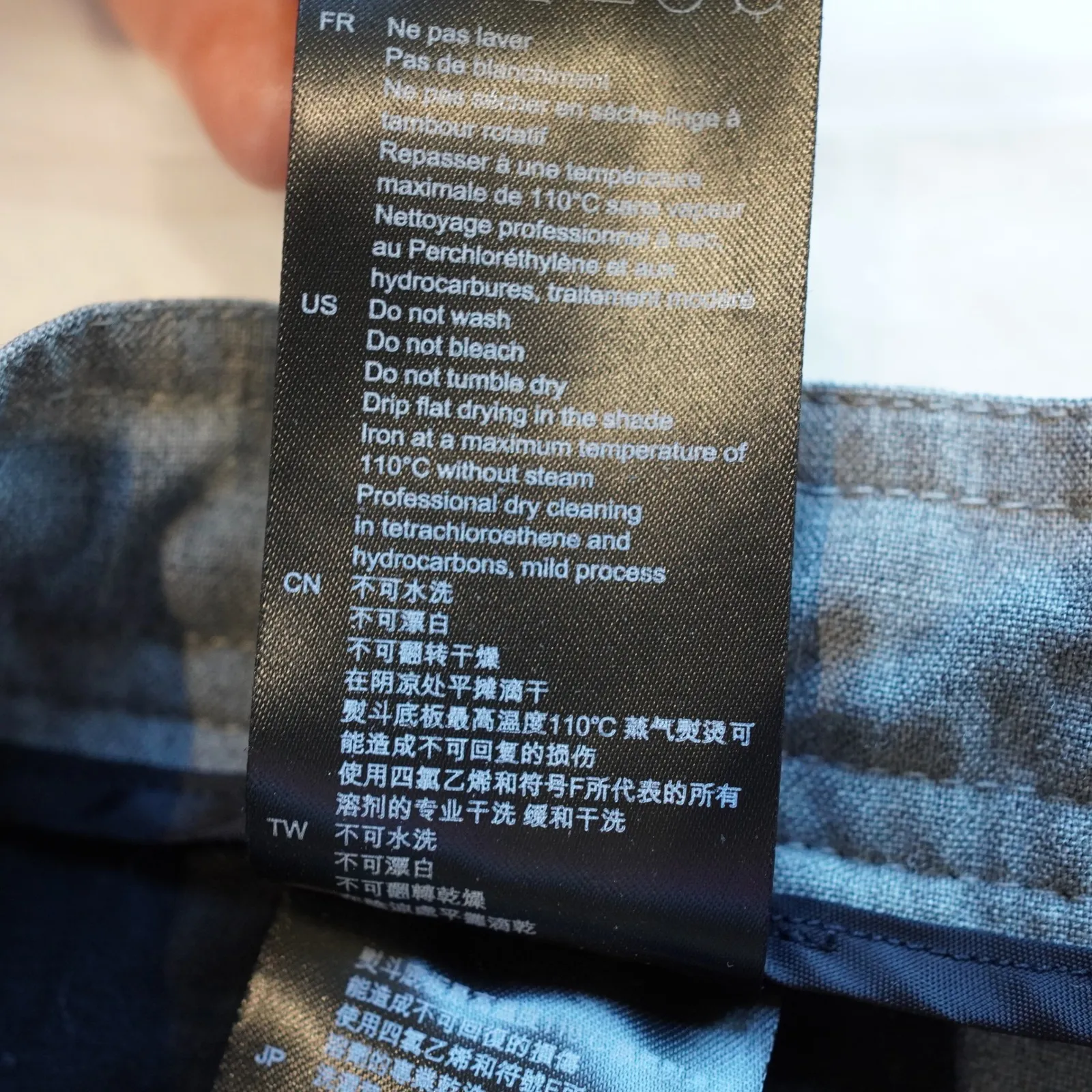 Sandro Gray Slim Fit Drawstring Trousers Wool Pants Size‎ M - Image 11