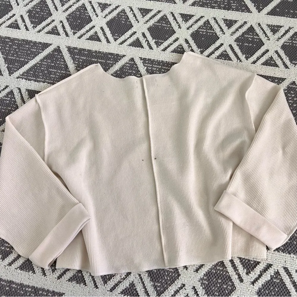 Urban outfitters cream oversized pullover‎ - Image 4