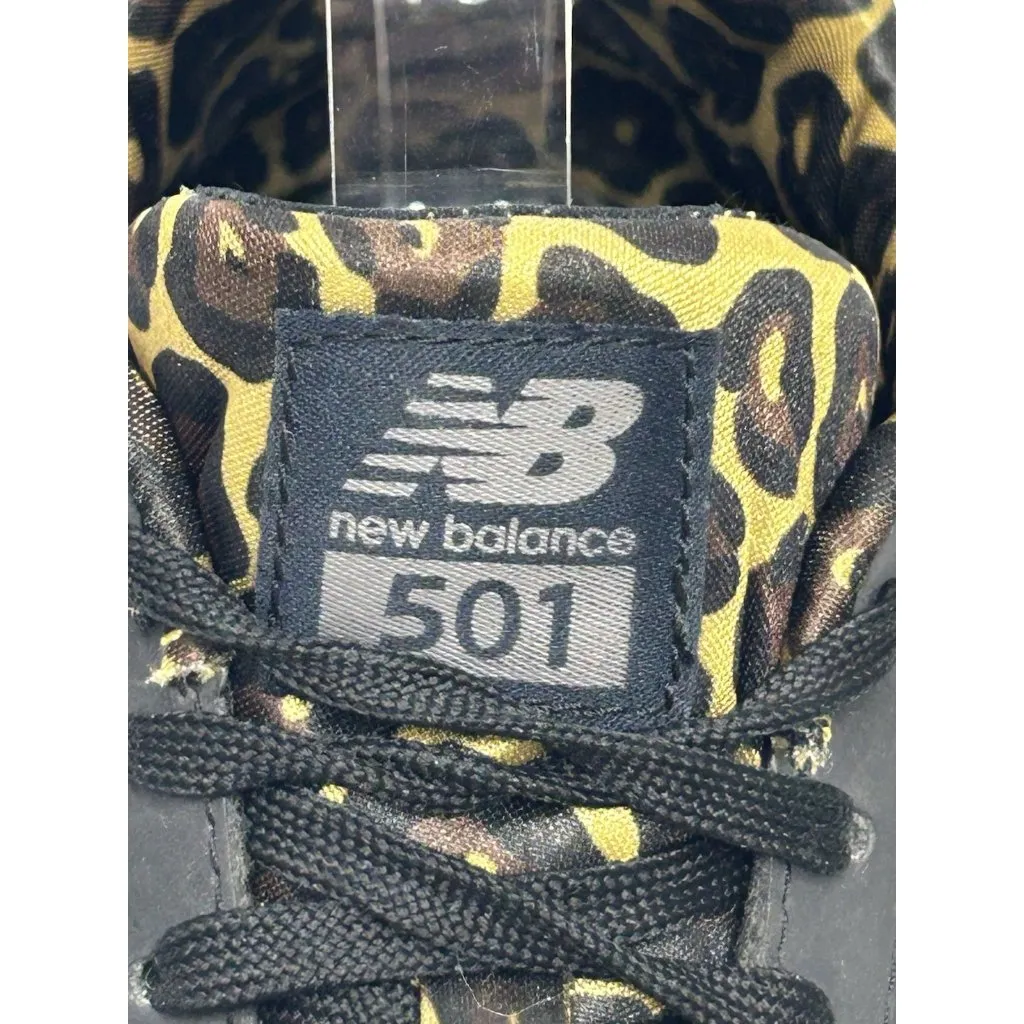New Balance 501 Women’s Shoes Sneakers Size 8 Black Matt Leopard Arloren WL501GB - Image 9