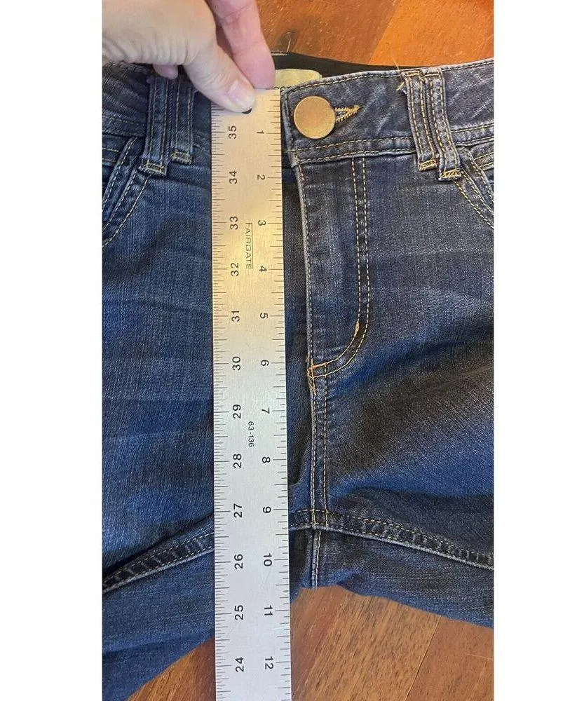 Democracy Jeans Women's Ab Technology Skinny Blue Stretch Denim Size 8 - Image 6