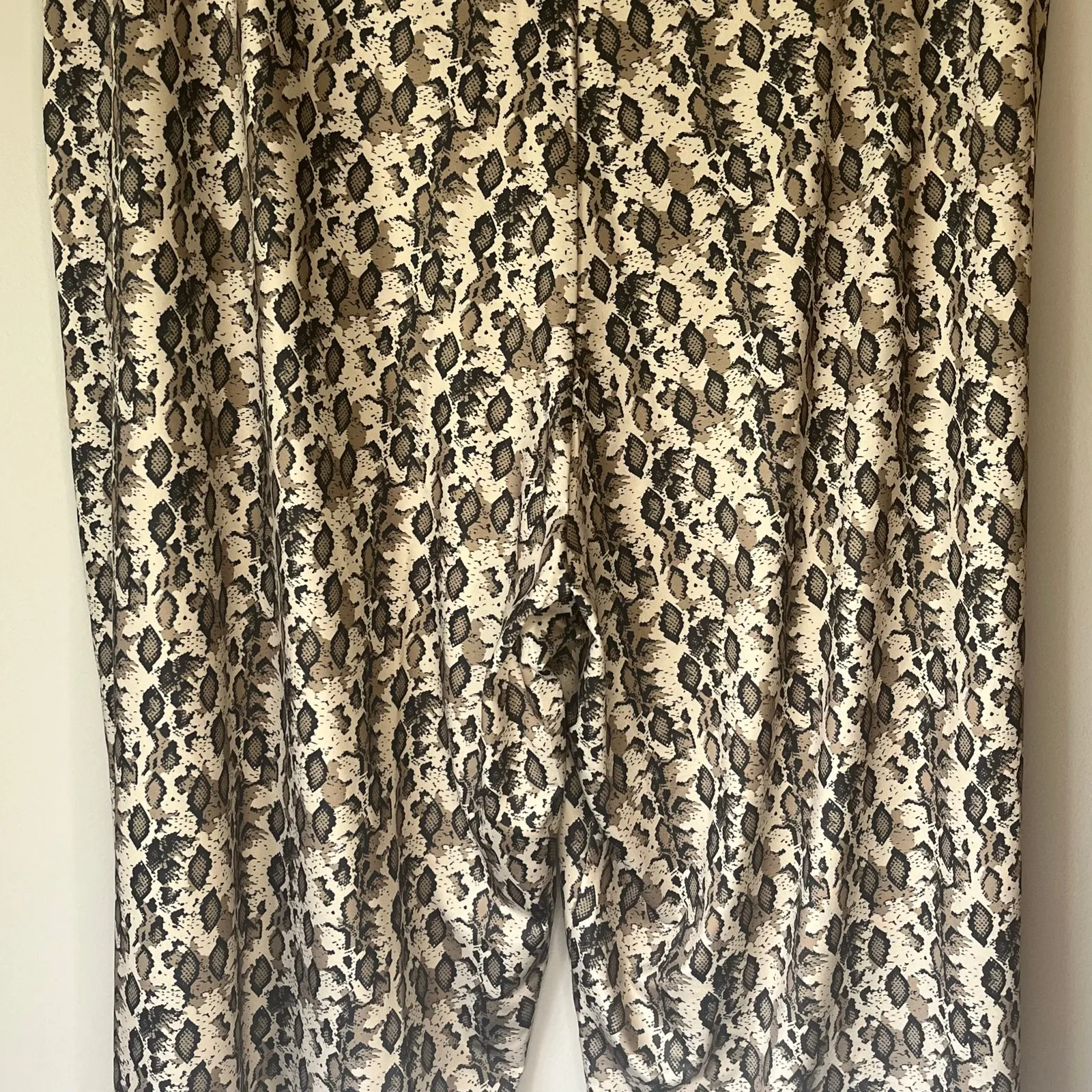 Kate & Mallory Brown / Black Patterned Pants Size 3X - Image 11