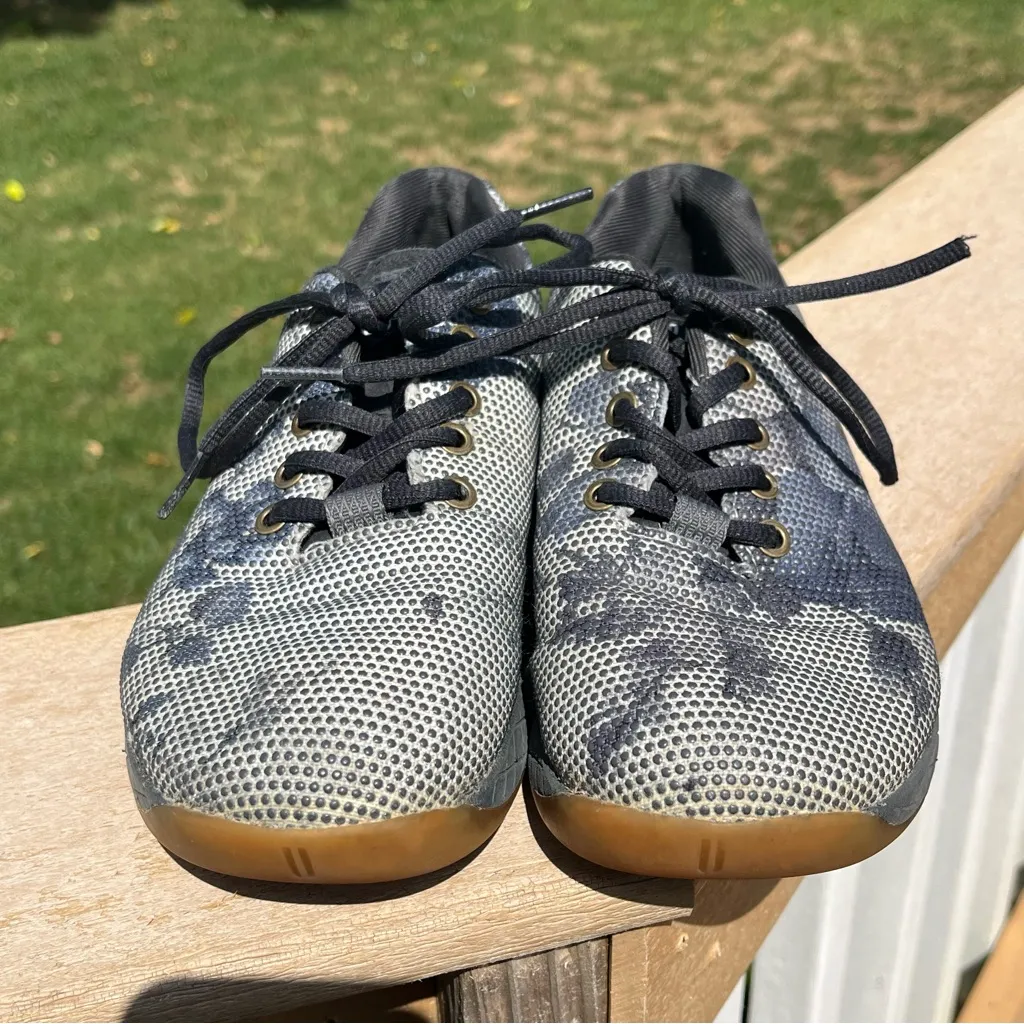 NOBULL Women’s SuperFabric Training Shoes Sneakers CrossFit Blue Flowers Sz 8.5 - Image 2