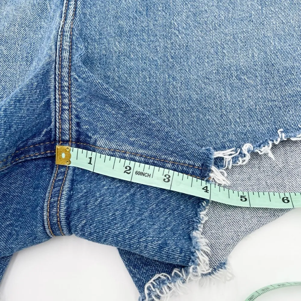 NEW Abercrombie and Fitch The 90s Relaxed Cutoff Short Curve Love Plus Size 22 - Image 11