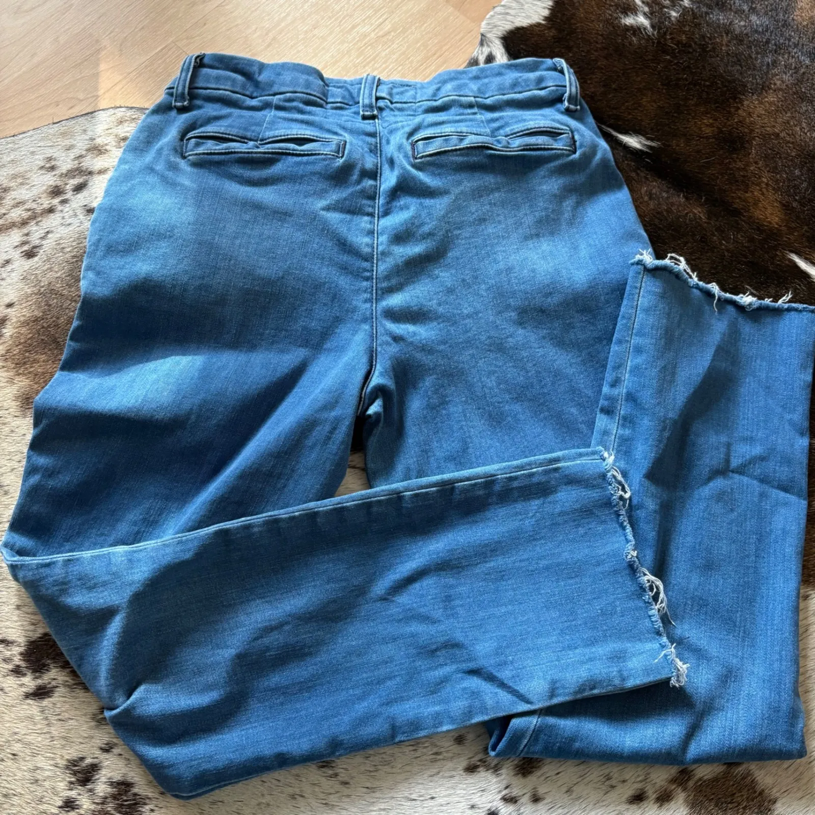 FRANK & EILEEN Wicklow Italian Chino
Performance Denim Blue 1977 Wash Size 2 - Image 6